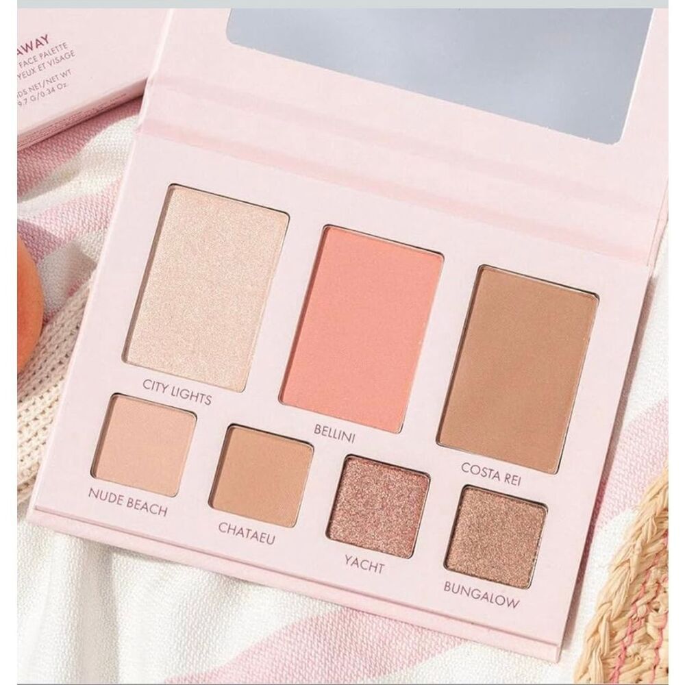 WANDER BEAUTY - Getaway Eye and Face Palette in "Sunkissed" - 7 Neutral Shades - Picture 3 of 15